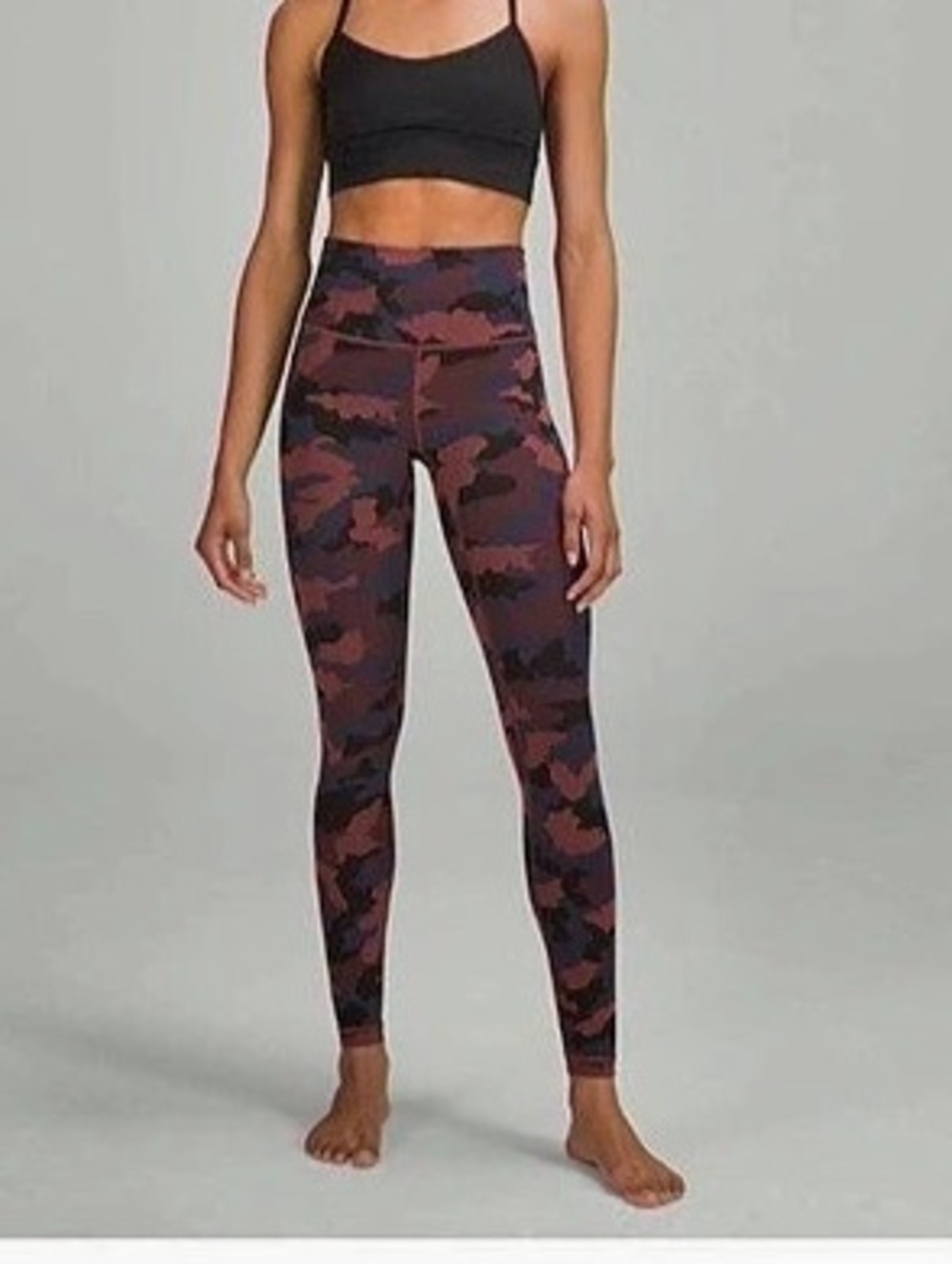 Lululemon Wunder Under High-Rise 28” Camo Leggings Size 6